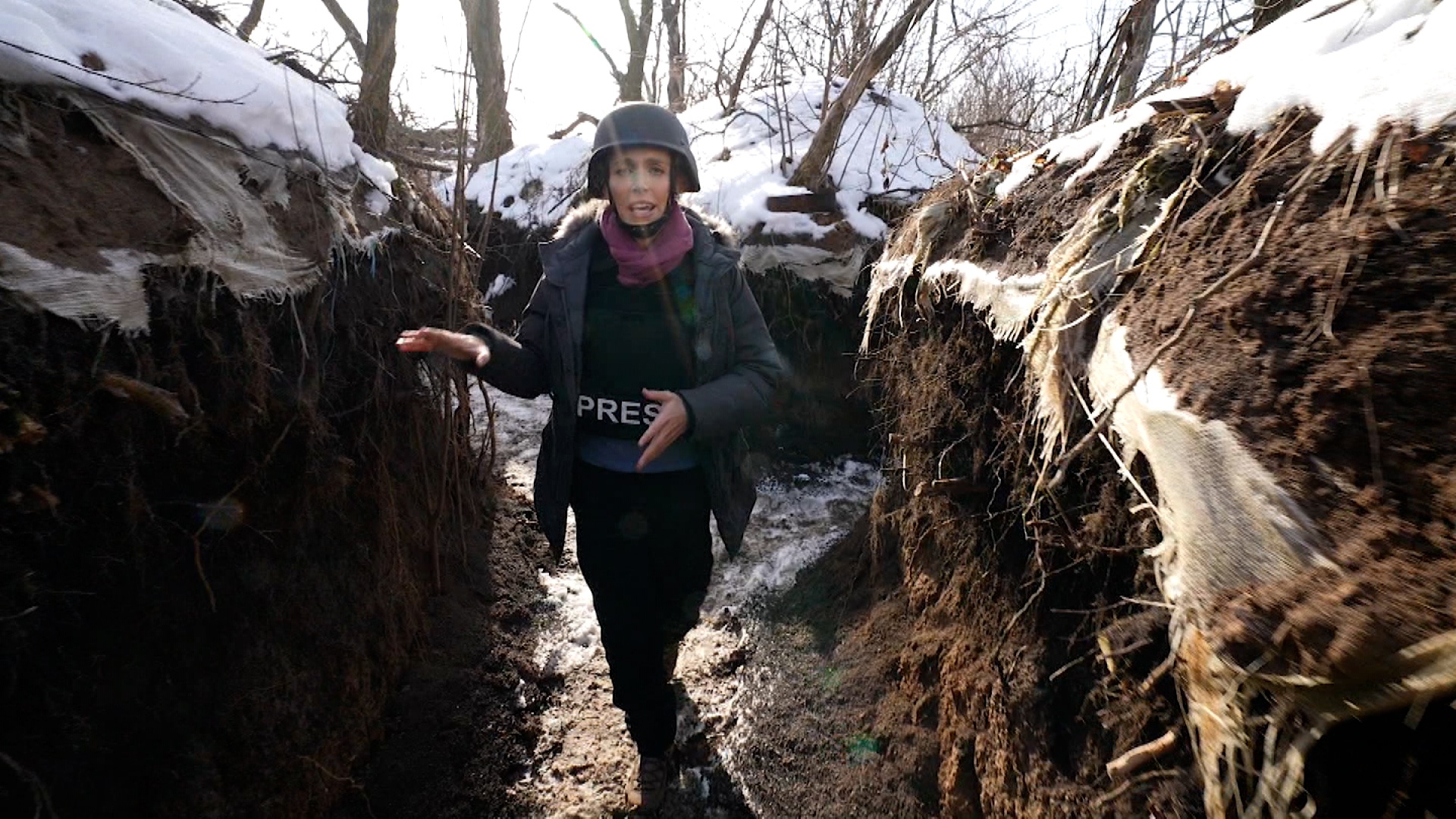 nu phong vien chien truong ukraine anh 3