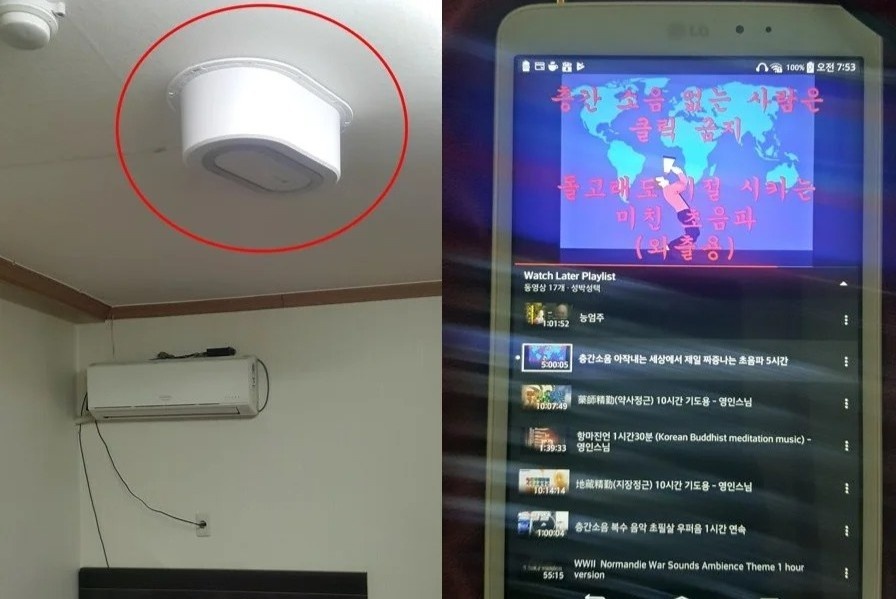 Cuoc chien tra dua hang xom on ao trong chung cu o Han Quoc hinh anh