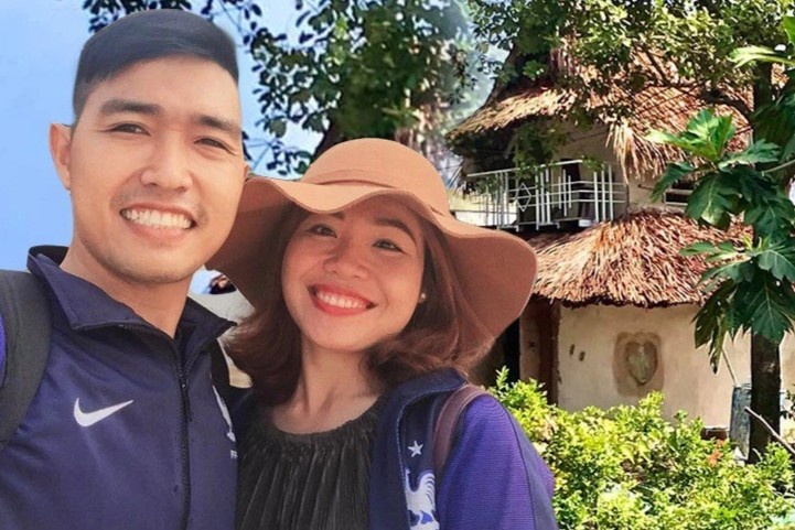 Cap vo chong bo TP.HCM ve que, tu lam nha hinh anh