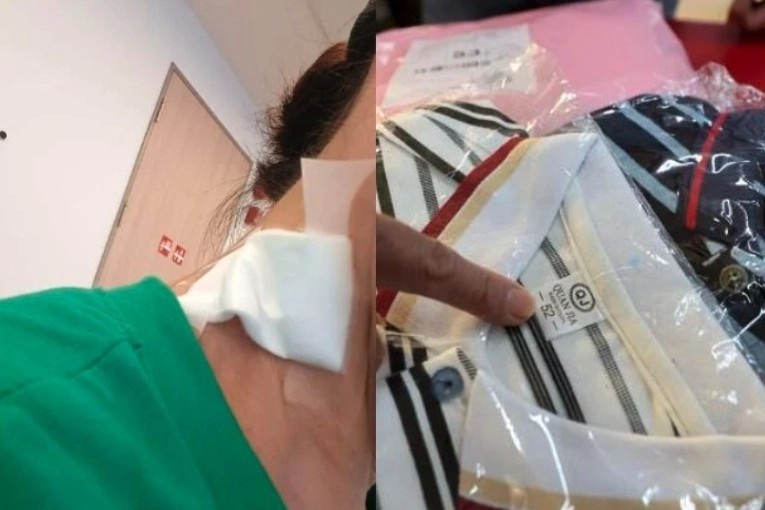Nu shipper bi danh dap vi giao sai mau ao o Singapore hinh anh
