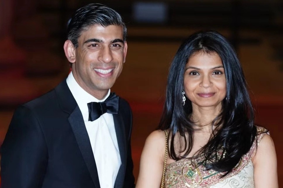 Nguoi vo sieu giau cua tan thu tuong Anh hinh anh