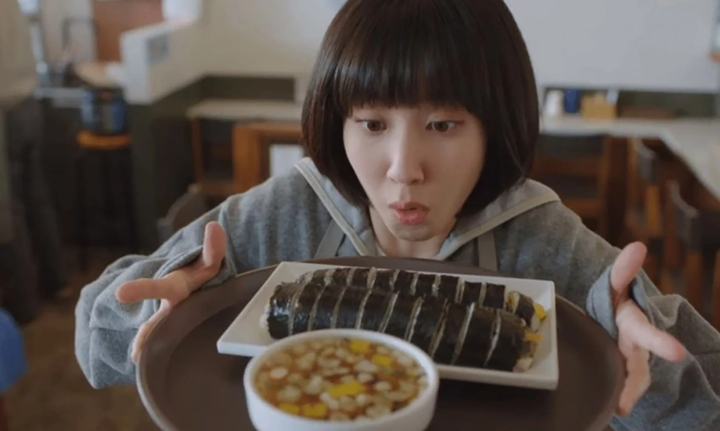 'Chi so kimbap' la gi ma khien nguoi Han lo so hinh anh