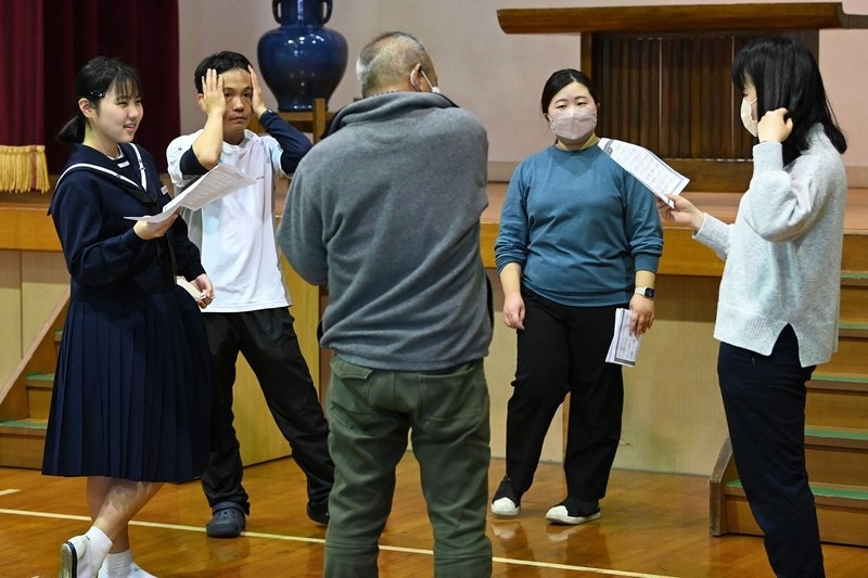 chi co mot hoc sinh anh 1