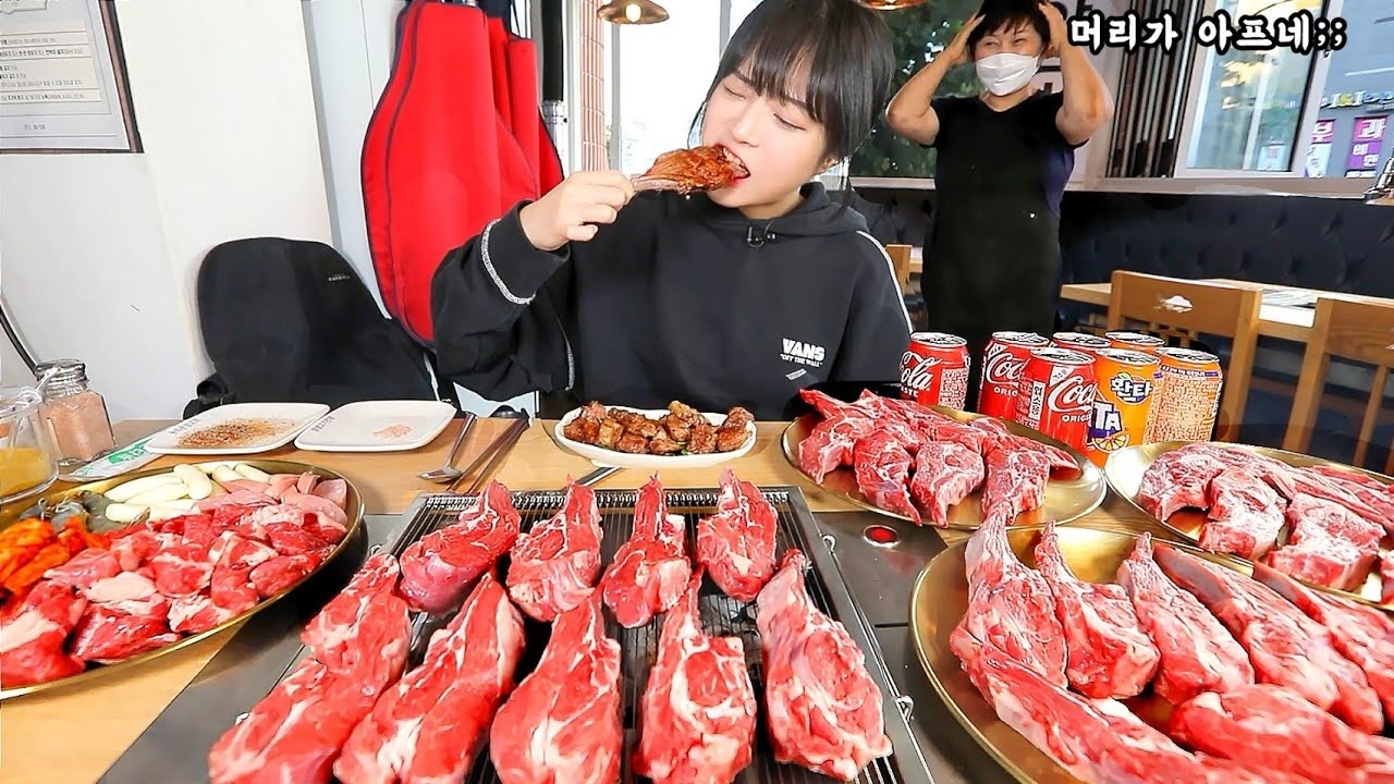 mukbang han quoc anh 1