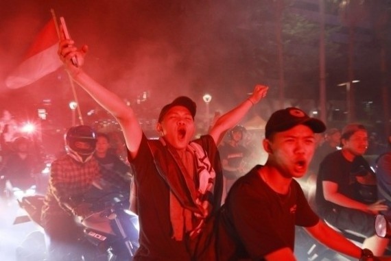 CDV Indonesia 'di bao' an mung HCV bong da nam SEA Games sau 32 nam hinh anh