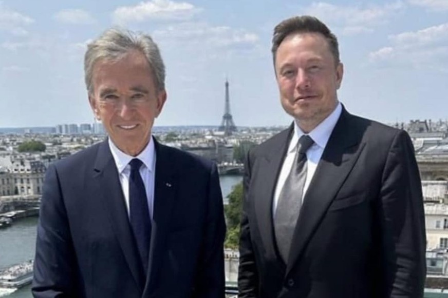 Bua trua cua hai nguoi dan ong giau nhat the gioi hinh anh