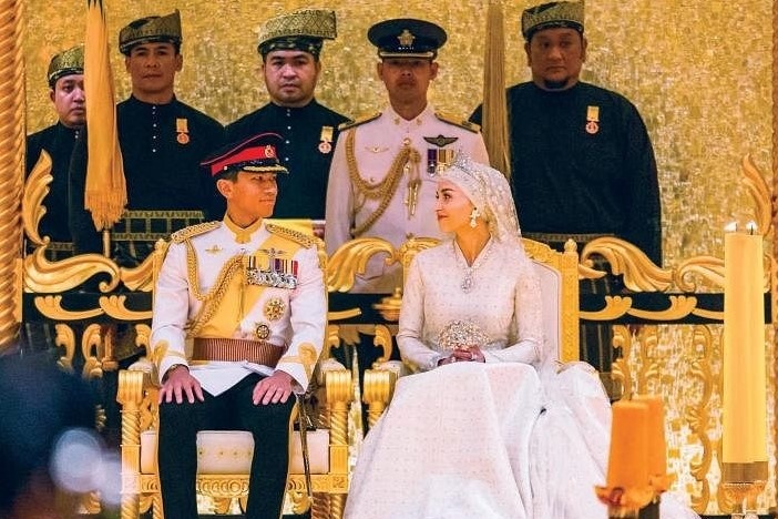 5.000 khach moi tham du dam cuoi Hoang tu Brunei hinh anh