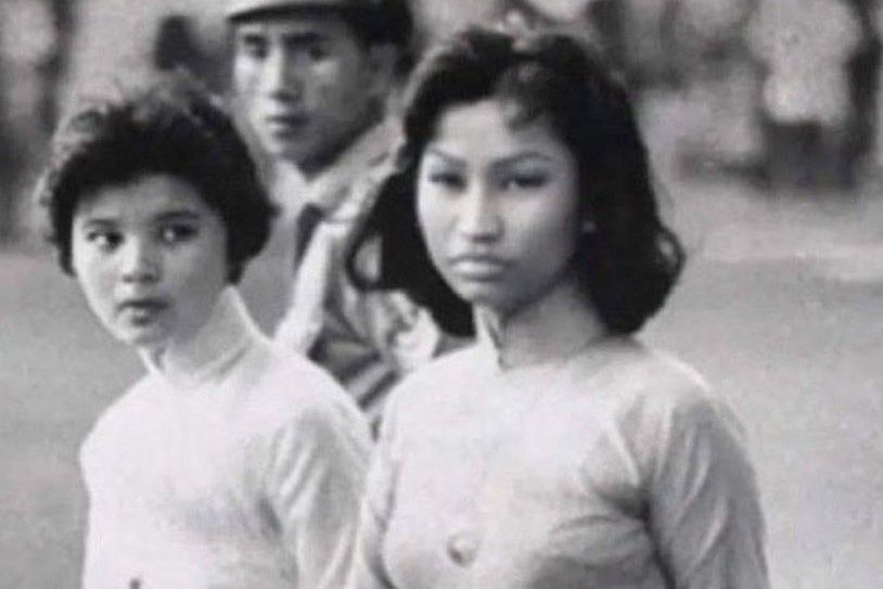 Su that ve nguoi phu nu mac ao dai trong giong Nicki Minaj hinh anh