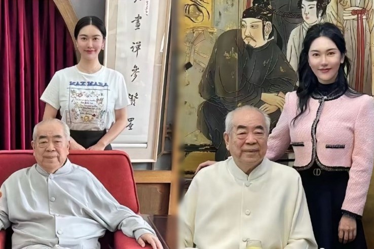 Hoa si noi tieng Trung Quoc bi chi trich khi lay vo kem 50 tuoi hinh anh