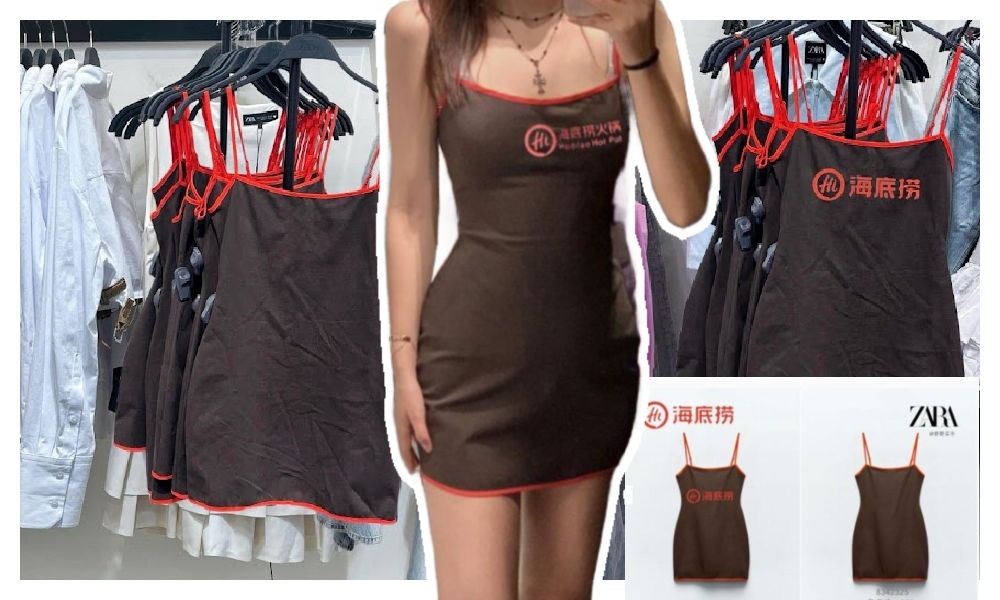 Vay Zara gay sot vi giong tap de Haidilao hinh anh