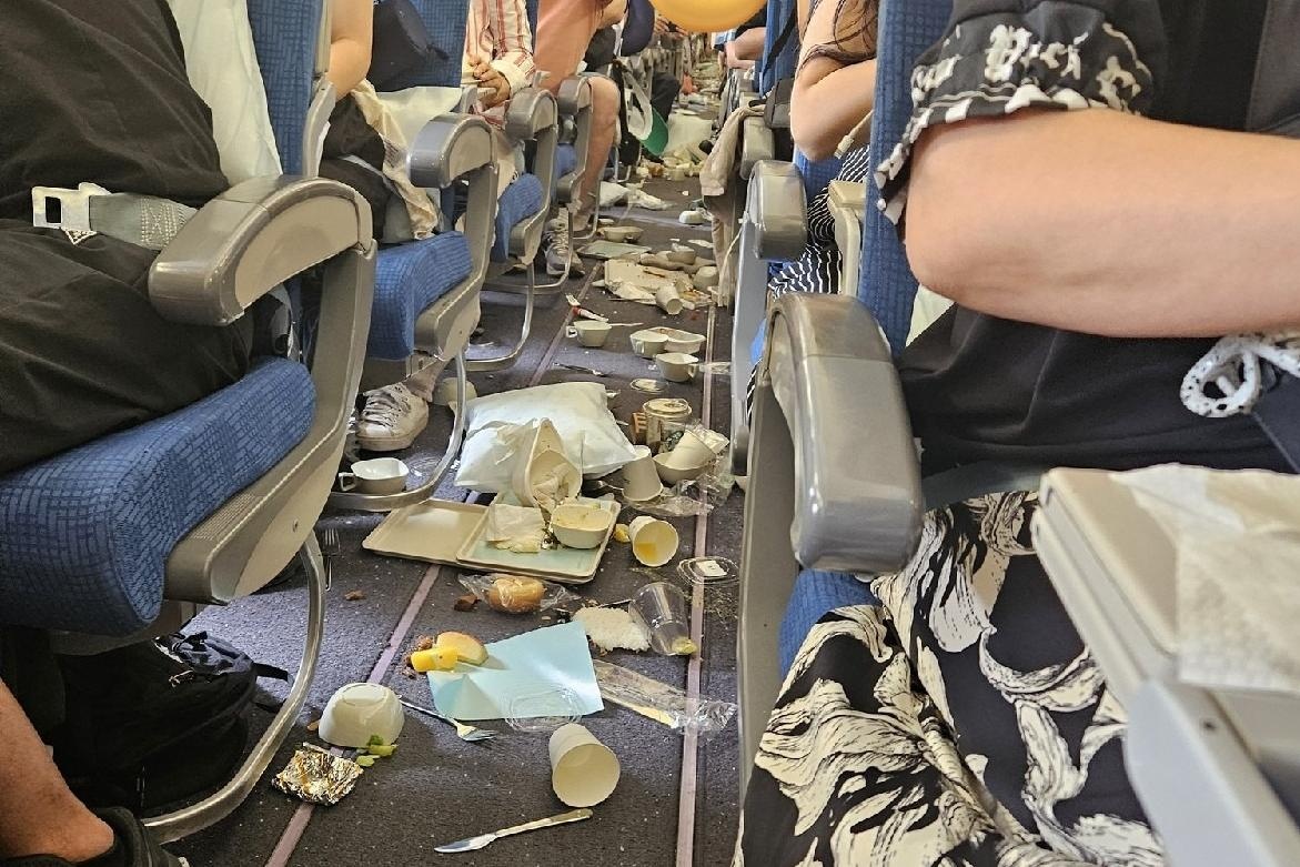 15 giay ‘rung lac du doi’ tren chuyen bay Korean Air gap nhieu dong hinh anh