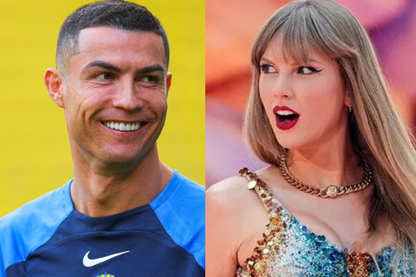 Ronaldo ‘vuot mat’ Taylor Swift hinh anh