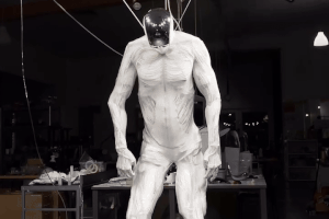 Robot co co va xuong giong het con nguoi gay sung sot hinh anh