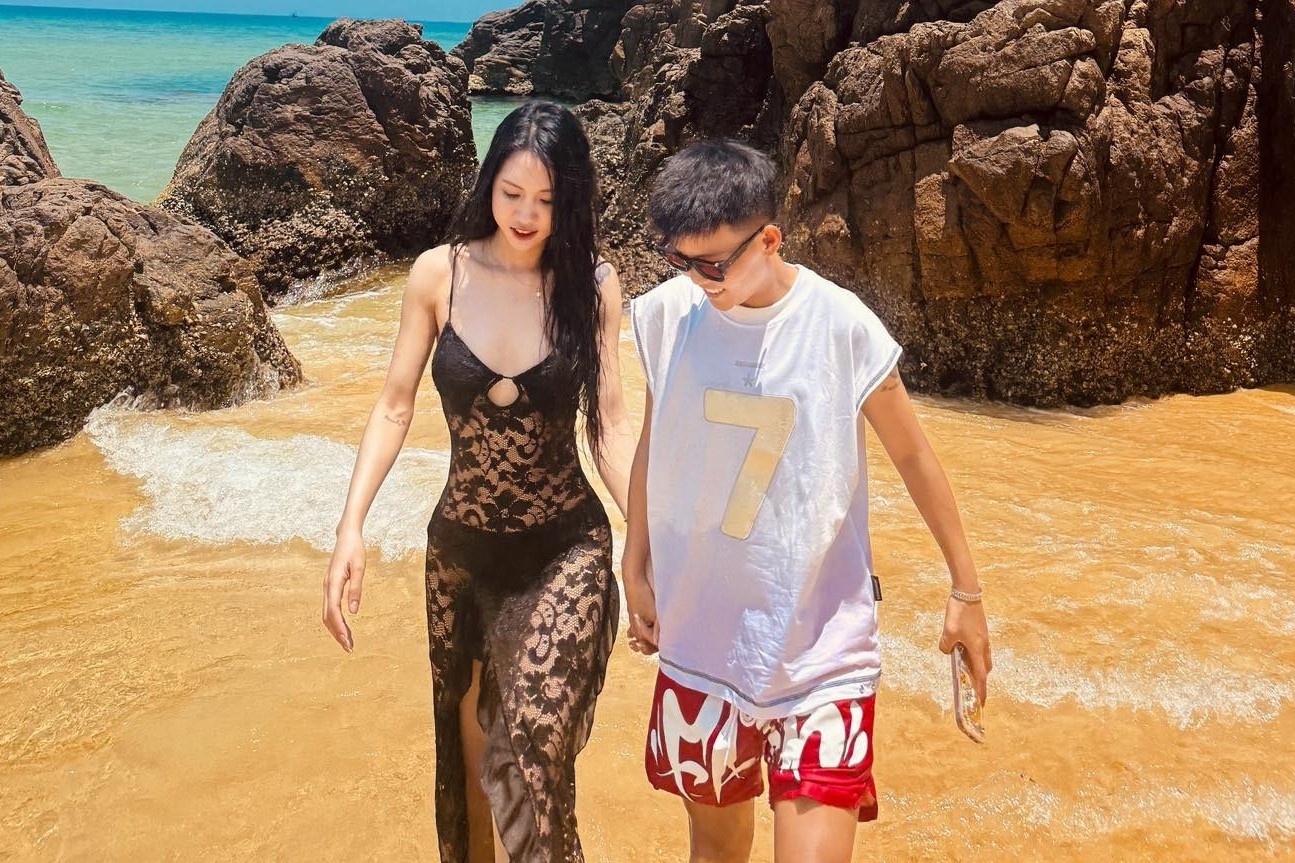 Hot girl bong da Tran Thi Duyen cong khai nguoi yeu? hinh anh