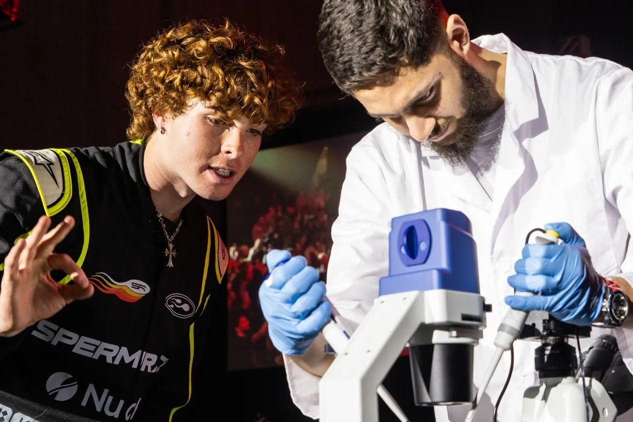 Nguoi chien thang 'cuoc dua tinh trung dau tien tren the gioi' hinh anh