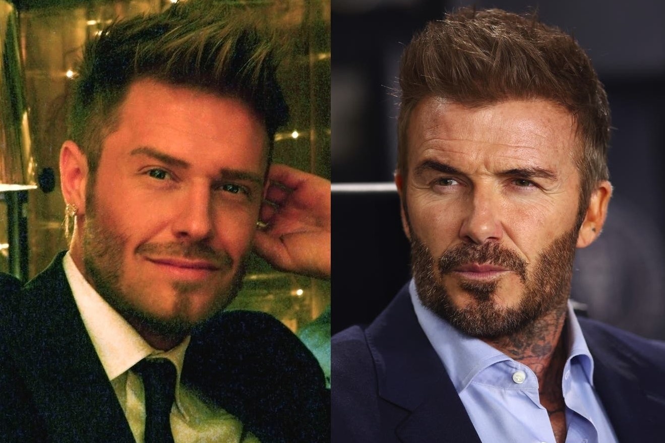 Danh mat cuoc doi vi giong het David Beckham hinh anh