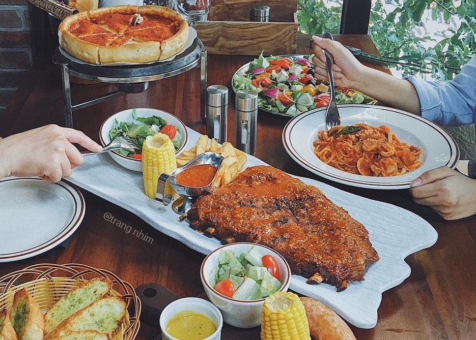 Tranh thu troi mat den nhung dia chi sau an suon nuong thoa thich hinh anh