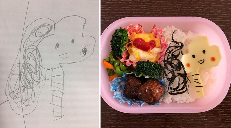 bố người Nhật làm bento ảnh 14 bo nguoi Nhat lam bento anh 14