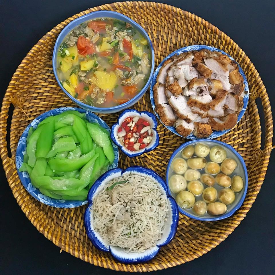 mam com gia dinh anh 14