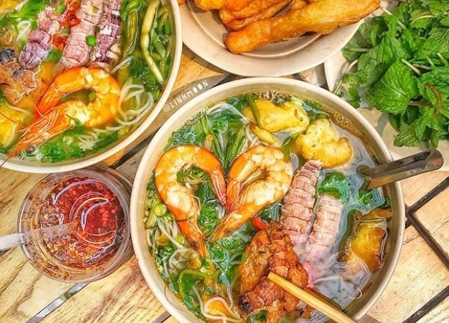 Khong chi Ngu Xa, bun hai san o nhung noi sau cung tuyet ngon hinh anh