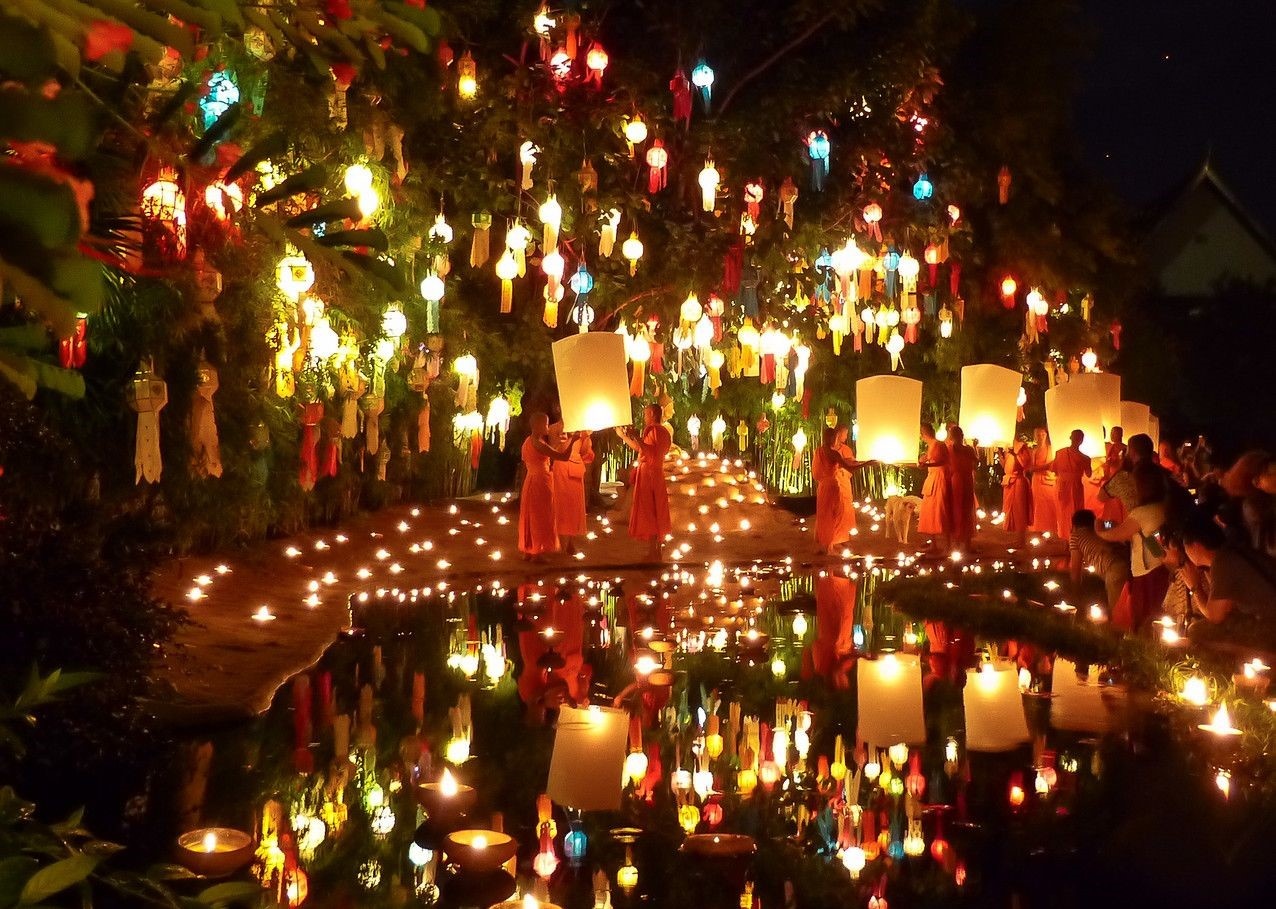 le hoi tha den troi chiang mai anh 6