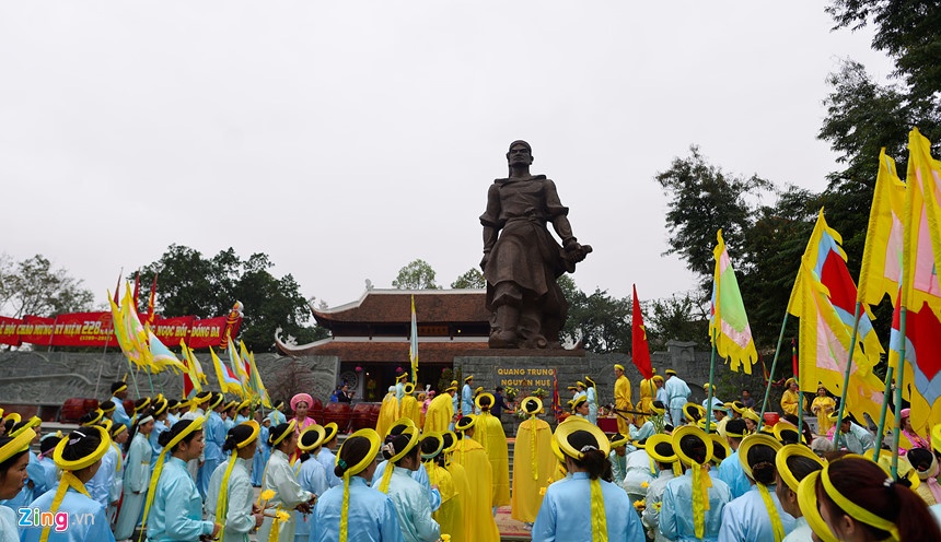 Chien thang Dong Da,  Quang Trung,  Nguyen Hue,  Ton Si Nghi,  Sam Nghi Dong anh 1