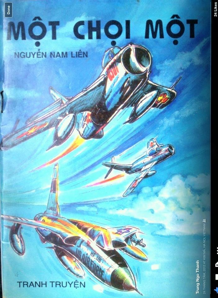 Nguyen Nam Lien,  phi cong,  Anh hung LLVT,  khong chien,  truyen tranh Viet Nam anh 2