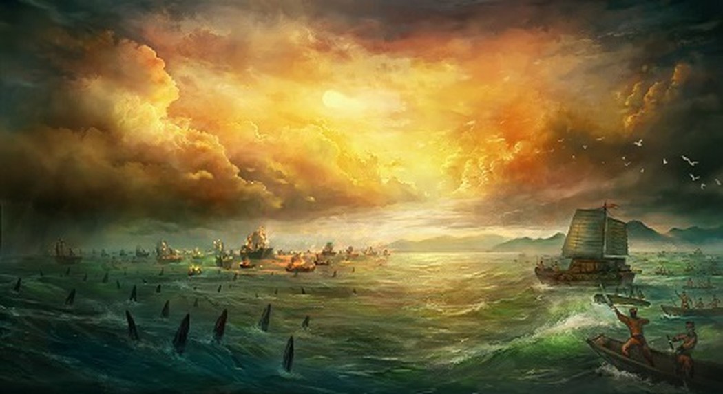 Su nha Nguyen viet gi ve tran Bach Dang nam 1288? hinh anh