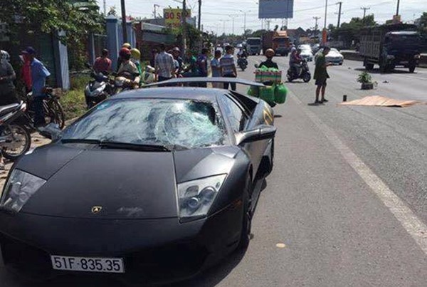 Sieu xe Lamborghini tong chet nguoi o Dong Nai, xu sao? hinh anh