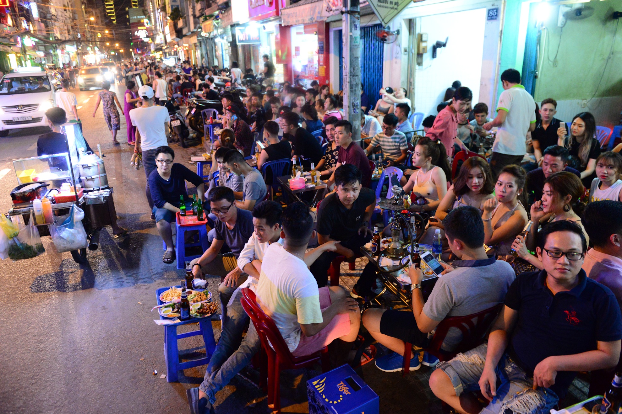 phố đi bộ Bùi Viện ảnh 2 pho di bo Bui Vien anh 2