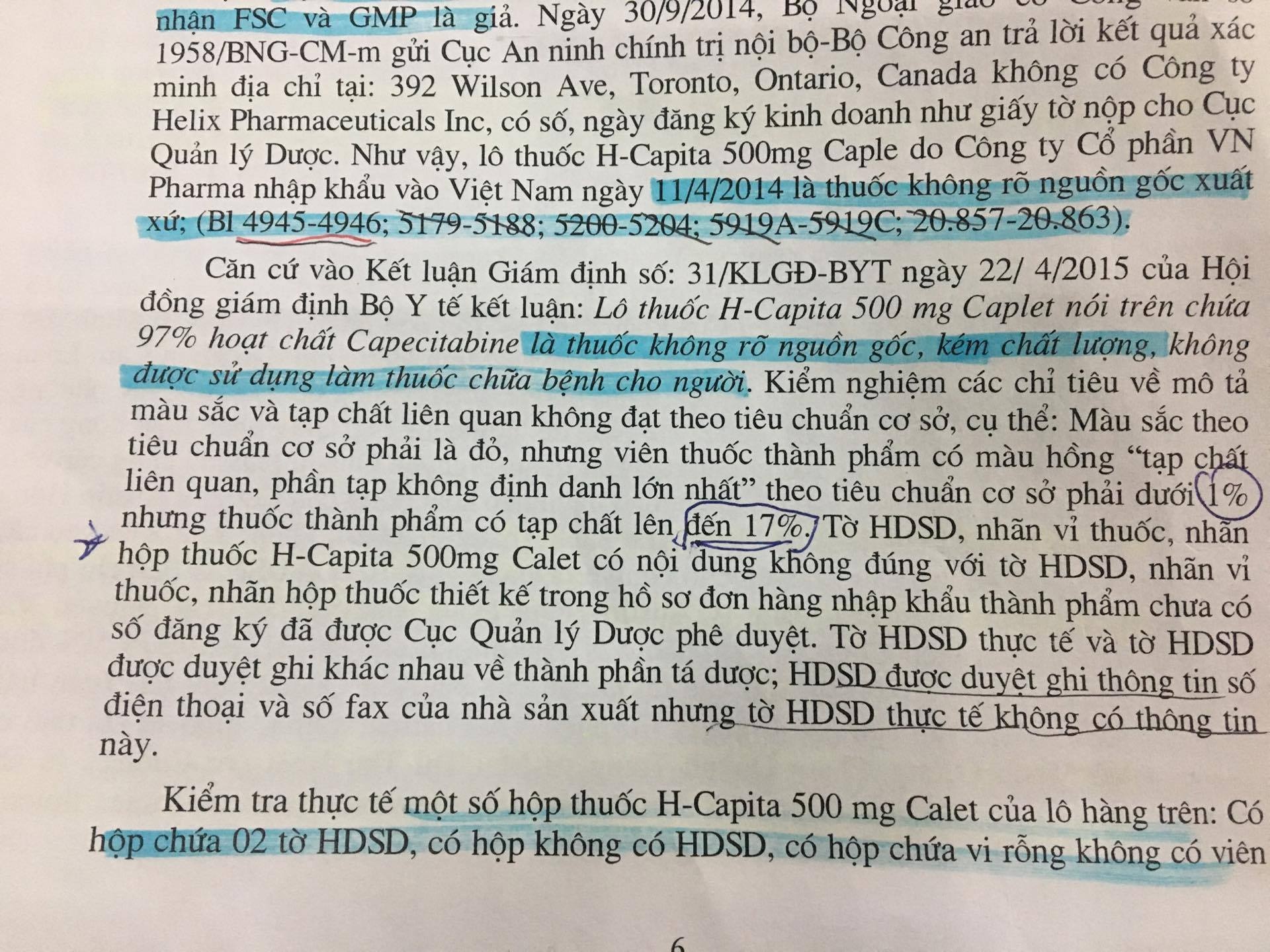 thuốc ung thư giả ảnh 2 thuoc ung thu gia anh 2