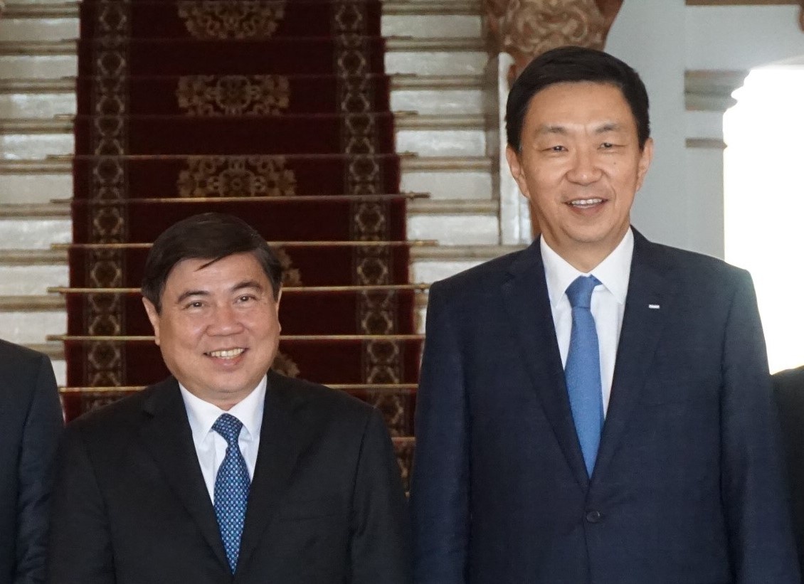 Tap doan Singapore cung TP.HCM xay dung ha tang cho SEA Games 31 hinh anh