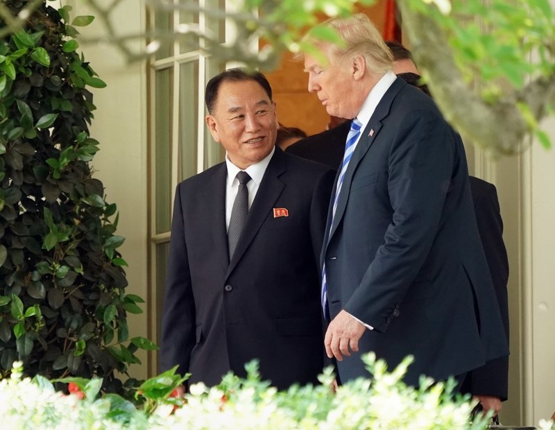 Trump nói thượng đỉnh với Kim sẽ diễn ra ngày 12/6 ảnh 1 Trump noi thuong dinh voi Kim se dien ra ngay 12/6 anh 1