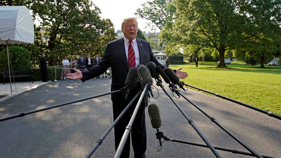 Trump cho rang Nga nen tham gia Hoi nghi Thuong dinh G7 anh 1