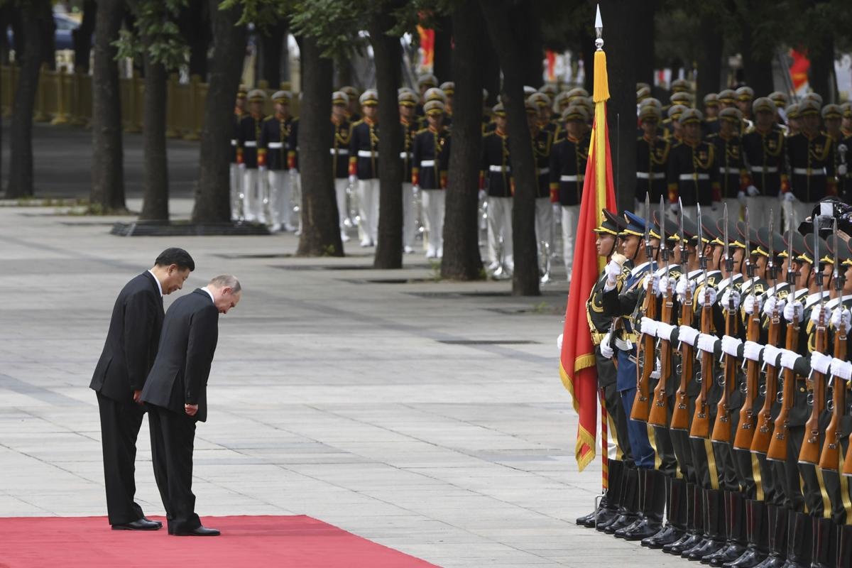 Tong thong Putin den tham Trung Quoc anh 4