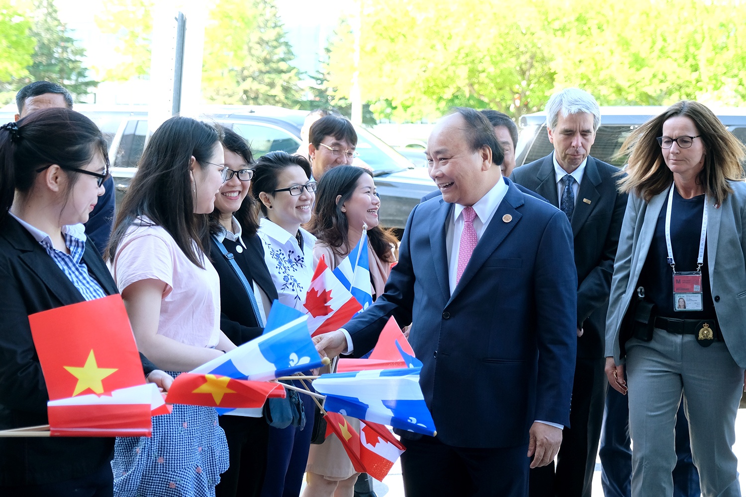 Thủ tướng thăm đại học Canada ảnh 4 Thu tuong tham dai hoc Canada anh 4