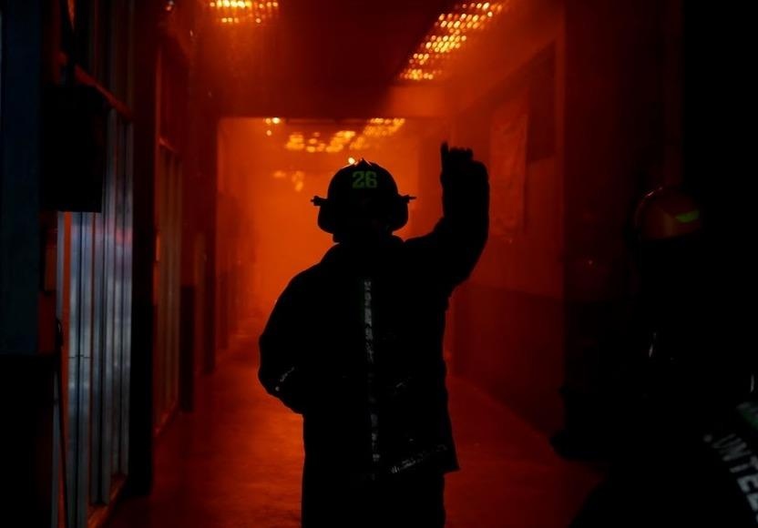 Khu o chuot o thu do Philippines chim trong bien lua hinh anh