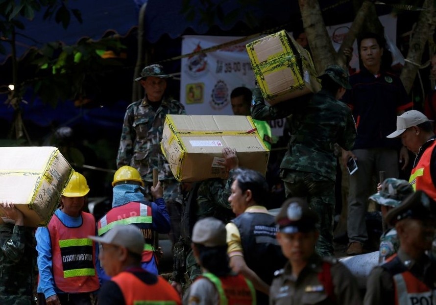 giai cuu 13 thanh vien doi bong Thai anh 9