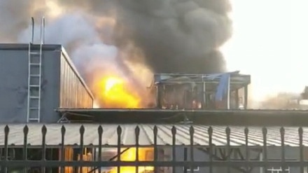 No o khu cong nghiep Trung Quoc, 19 nguoi thiet mang hinh anh