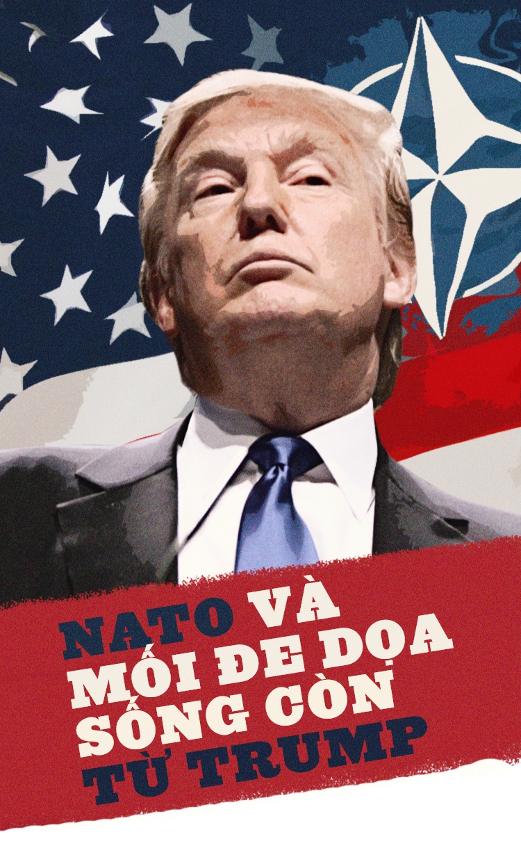 căng thẳng giữa Trump và NATO ảnh 1 cang thang giua Trump va NATO anh 1
