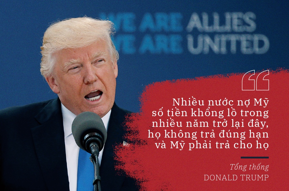căng thẳng giữa Trump và NATO ảnh 4 cang thang giua Trump va NATO anh 4