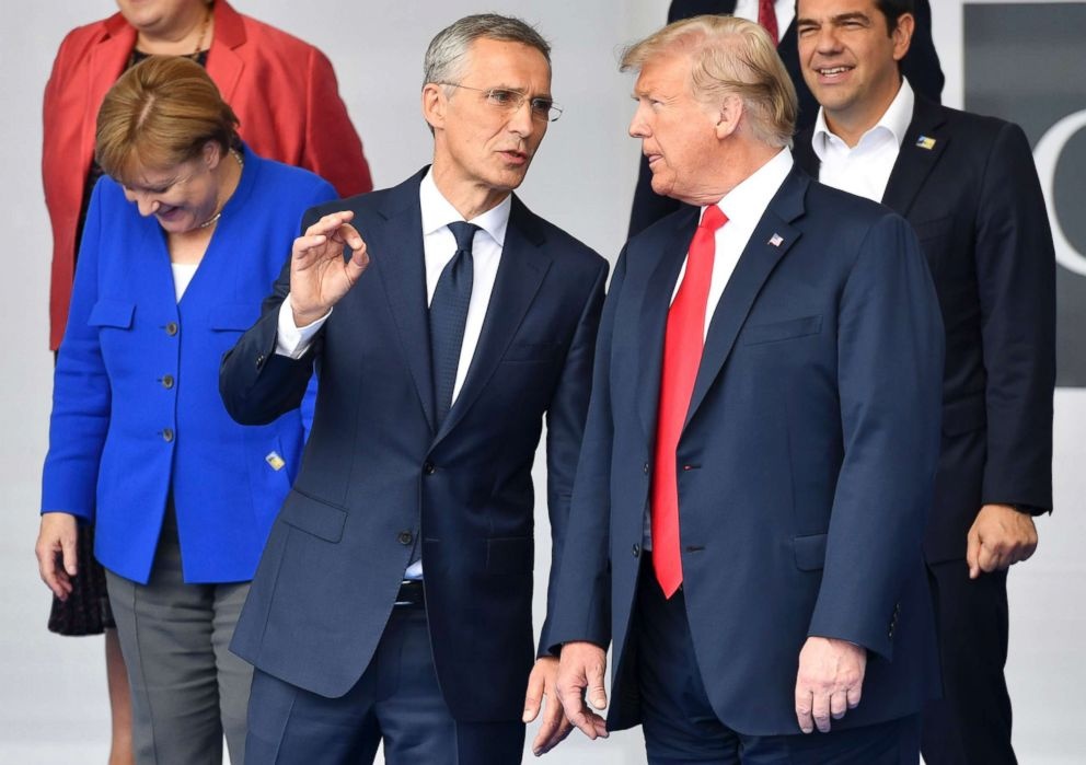 căng thẳng giữa Trump và NATO ảnh 19 cang thang giua Trump va NATO anh 19