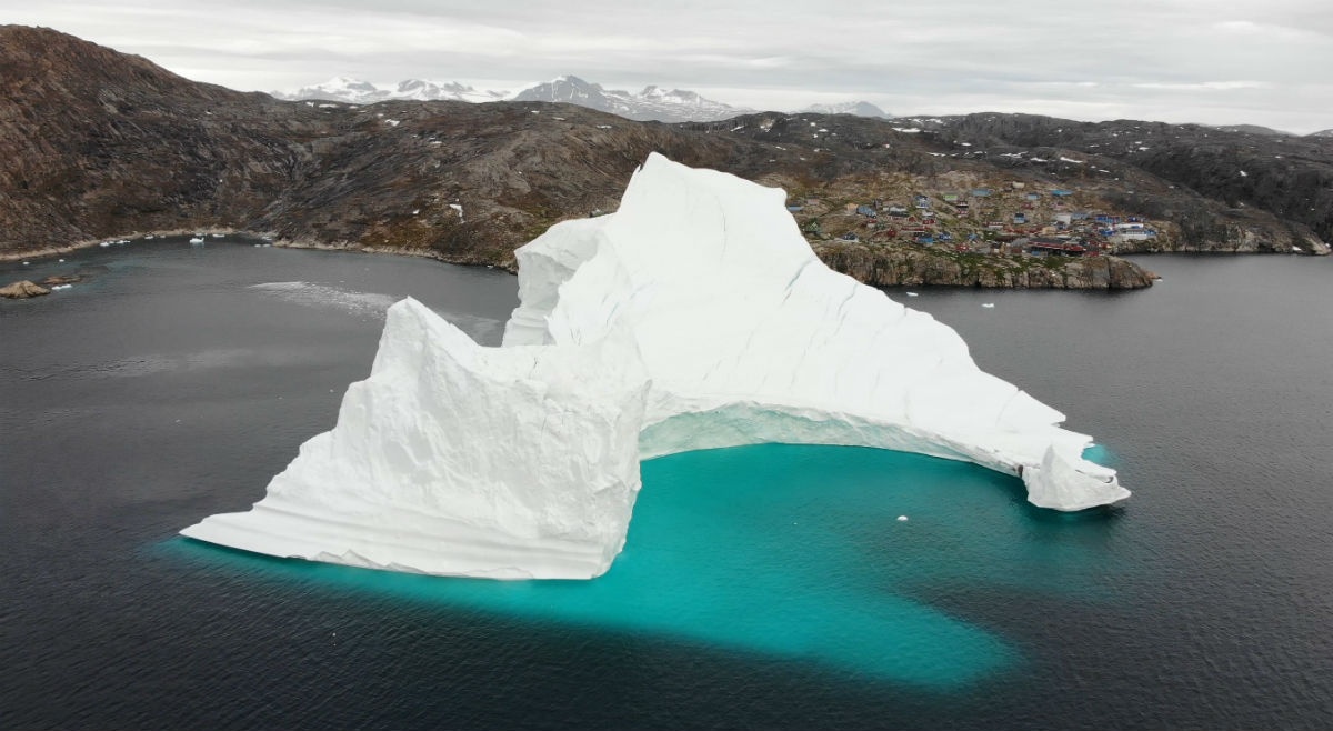 bang troi khong lo o Greenland anh 3