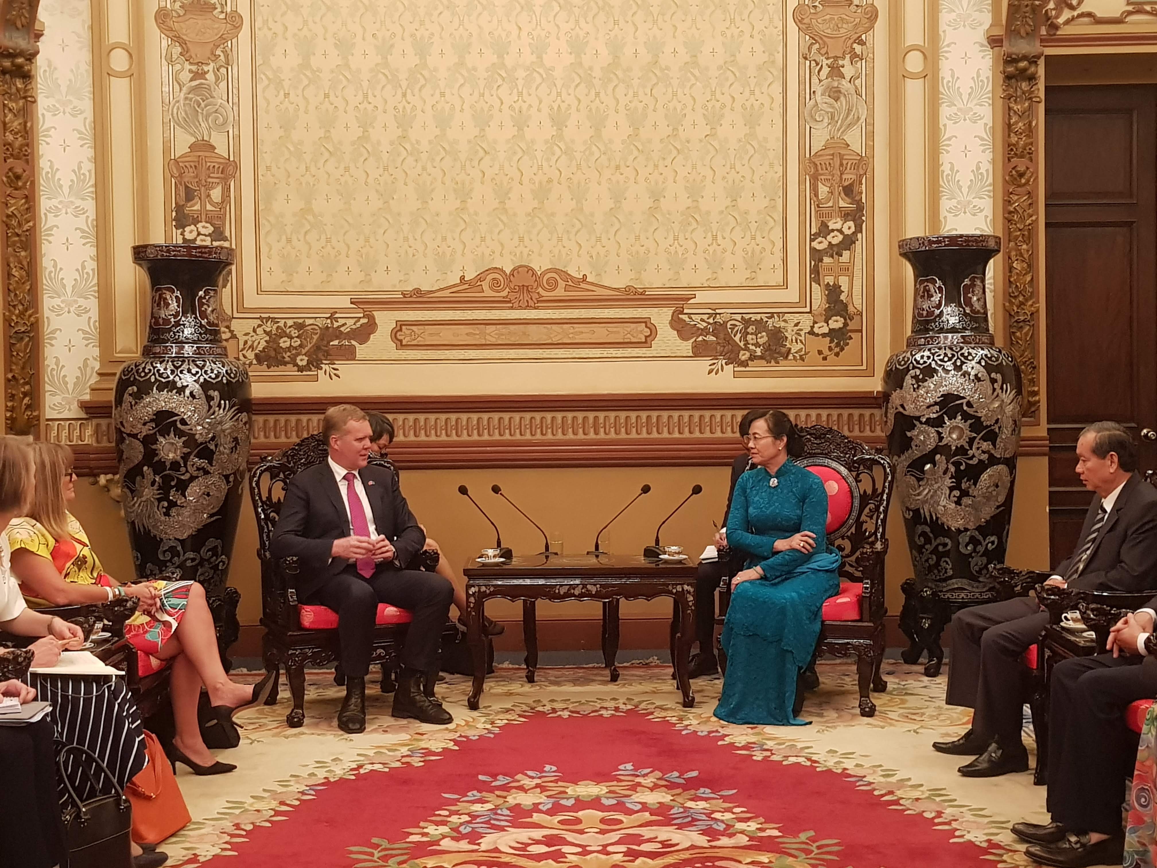 Chủ tịch Hạ viện Australia thăm Việt Nam ảnh 1 Chu tich Ha vien Australia tham Viet Nam anh 1