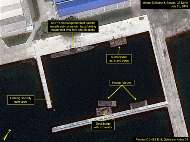 Trieu Tien dong tau ngam phong ten lua dan dao anh 1