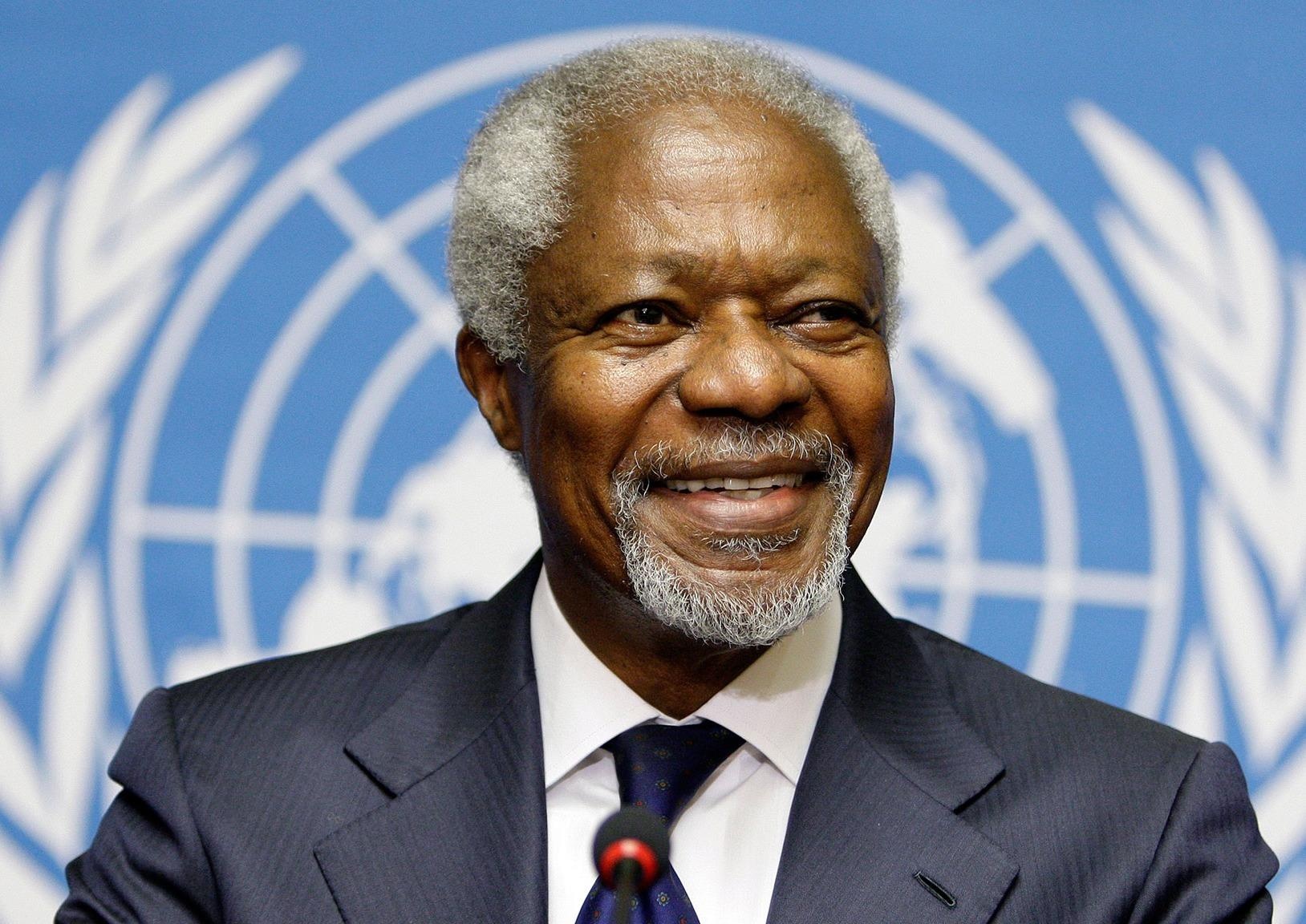 Cuu tong thu ky LHQ Kofi Annan: Ra di de lai the gioi tot dep hon hinh anh