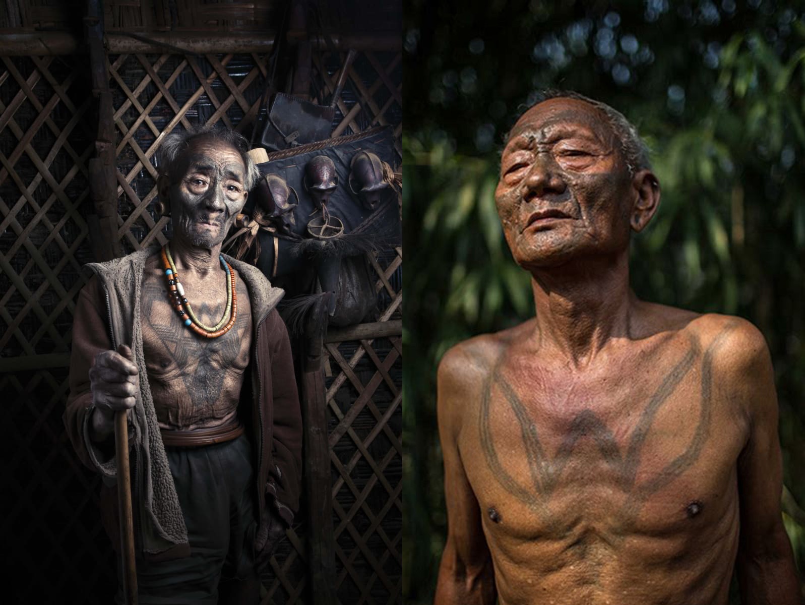 hinh xam cua bo toc san dau nguoi o An Do anh 5