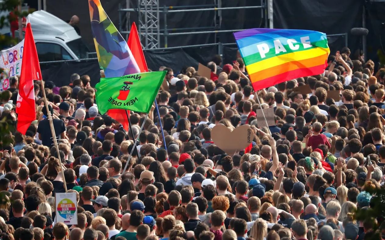 bieu tinh chong cuu huu o Duc anh 3