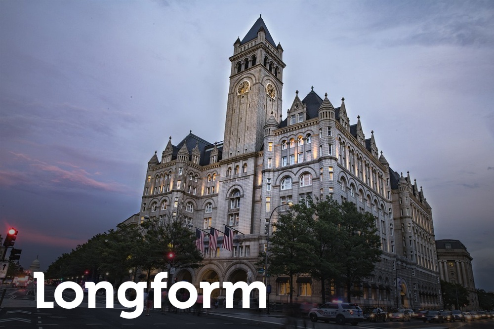 Tu khach san den san golf Trump - vung lay van dong chinh truong o My hinh anh