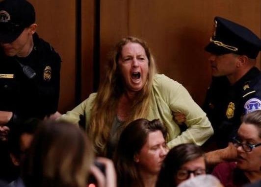 Hon loan o phien dieu tran ung vien tham phan Toa Toi cao My hinh anh